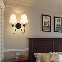 Rustic Lodge Black Oxide Finish Χαρακτηριστικό για προστασία ματιών Απλίκες τοίχου από φως περιβάλλοντος φωτός τοίχου