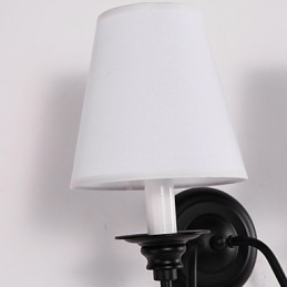 Rustic Lodge Black Oxide Finish Χαρακτηριστικό για προστασία ματιών Απλίκες τοίχου από φως περιβάλλοντος φωτός τοίχου