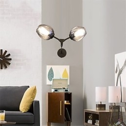 Ρουστίκ Lodge Vintage Country Retro Painting για Mini Style Ambient Light Απλίκες τοίχου Φωτιστικό τοίχου