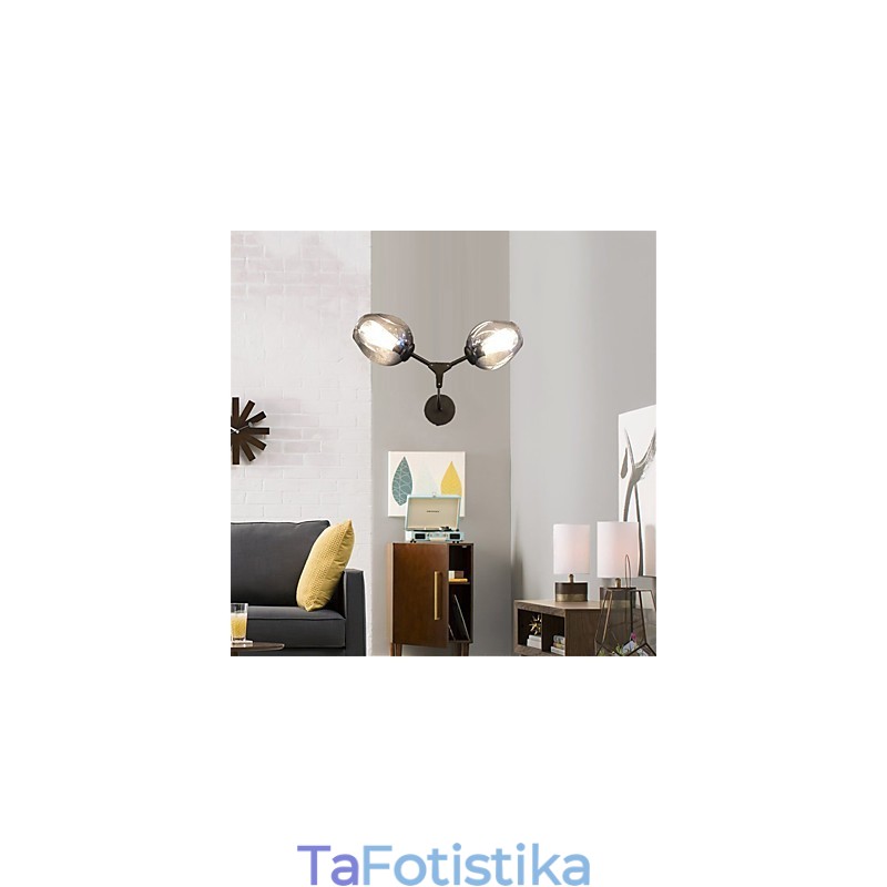 Ρουστίκ Lodge Vintage Country Retro Painting για Mini Style Ambient Light Απλίκες τοίχου Φωτιστικό τοίχου