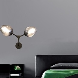 Ρουστίκ Lodge Vintage Country Retro Painting για Mini Style Ambient Light Απλίκες τοίχου Φωτιστικό τοίχου