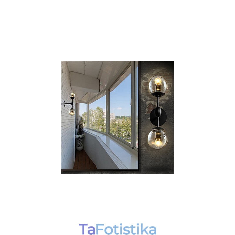 Rustic Lodge Country Electroplated χαρακτηριστικό για Mini Style Ambient Light Απλίκες τοίχου Φωτιστικό τοίχου