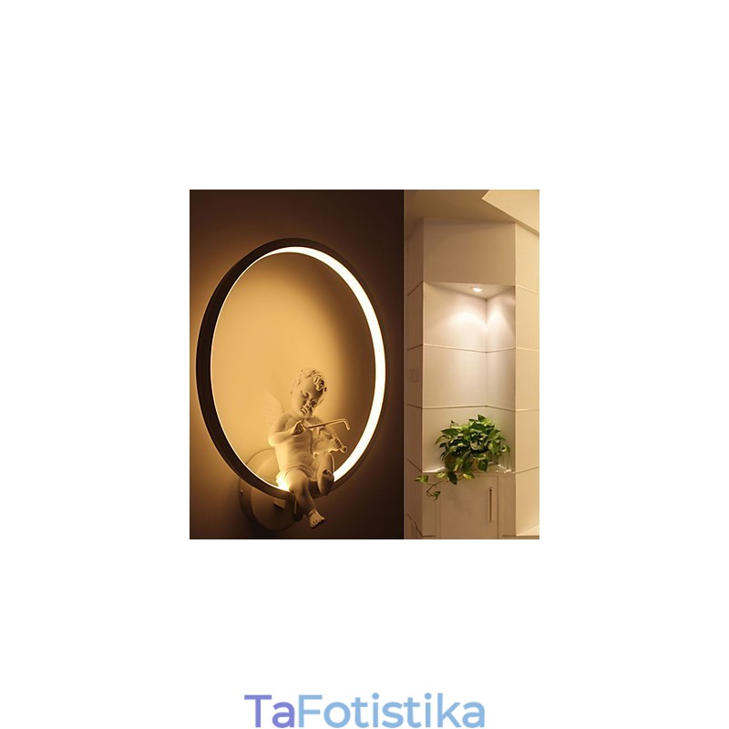 Φωτιστικό τοίχου Μοντέρνο Δημιουργικό Φωτιστικό Προσωπικότητας Σχεδιαστής Άγγελος Διακοσμητικό Φωτιστικό Αλουμινίου Ενσωματωμένο Φωτιστικό Διαδρόμου