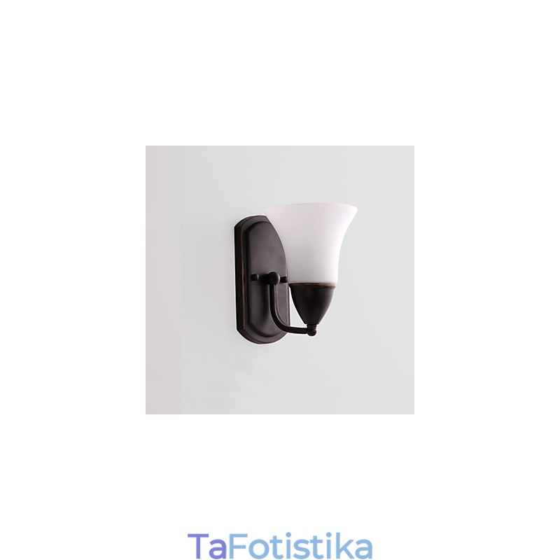 Rustic Lodge Black Oxide Finish Χαρακτηριστικό για προστασία ματιών Απλίκες τοίχου από φως περιβάλλοντος φωτός τοίχου