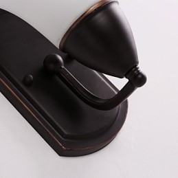 Rustic Lodge Black Oxide Finish Χαρακτηριστικό για προστασία ματιών Απλίκες τοίχου από φως περιβάλλοντος φωτός τοίχου