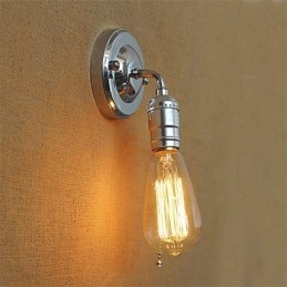 Retro Loft Edison Φωτιστικό τοίχου Edison Φώτα τοίχου για το σπίτι επάνω κάτω Ρουστίκ βιομηχανικό μονό κεφάλι διάδρομο Καθιστικό Μίνι διακόσμηση τοίχου