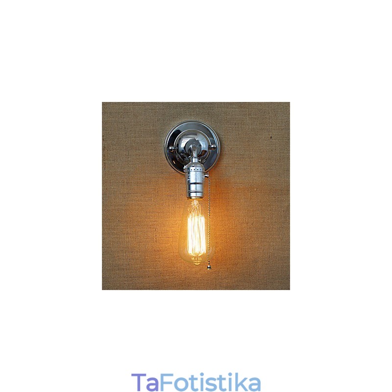 Retro Loft Edison Φωτιστικό τοίχου Edison Φώτα τοίχου για το σπίτι επάνω κάτω Ρουστίκ βιομηχανικό μονό κεφάλι διάδρομο Καθιστικό Μίνι διακόσμηση τοίχου