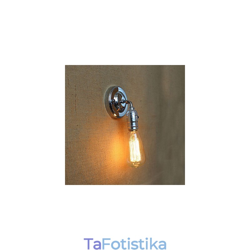 Retro Loft Edison Φωτιστικό τοίχου Edison Φώτα τοίχου για το σπίτι επάνω κάτω Ρουστίκ βιομηχανικό μονό κεφάλι διάδρομο Καθιστικό Μίνι διακόσμηση τοίχου
