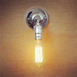 Retro Loft Edison Φωτιστικό τοίχου Edison Φώτα τοίχου για το σπίτι επάνω κάτω Ρουστίκ βιομηχανικό μονό κεφάλι διάδρομο Καθιστικό Μίνι διακόσμηση τοίχου