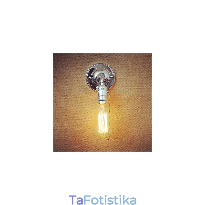 Retro Loft Edison Φωτιστικό τοίχου Edison Φώτα τοίχου για το σπίτι επάνω κάτω Ρουστίκ βιομηχανικό μονό κεφάλι διάδρομο Καθιστικό Μίνι διακόσμηση τοίχου