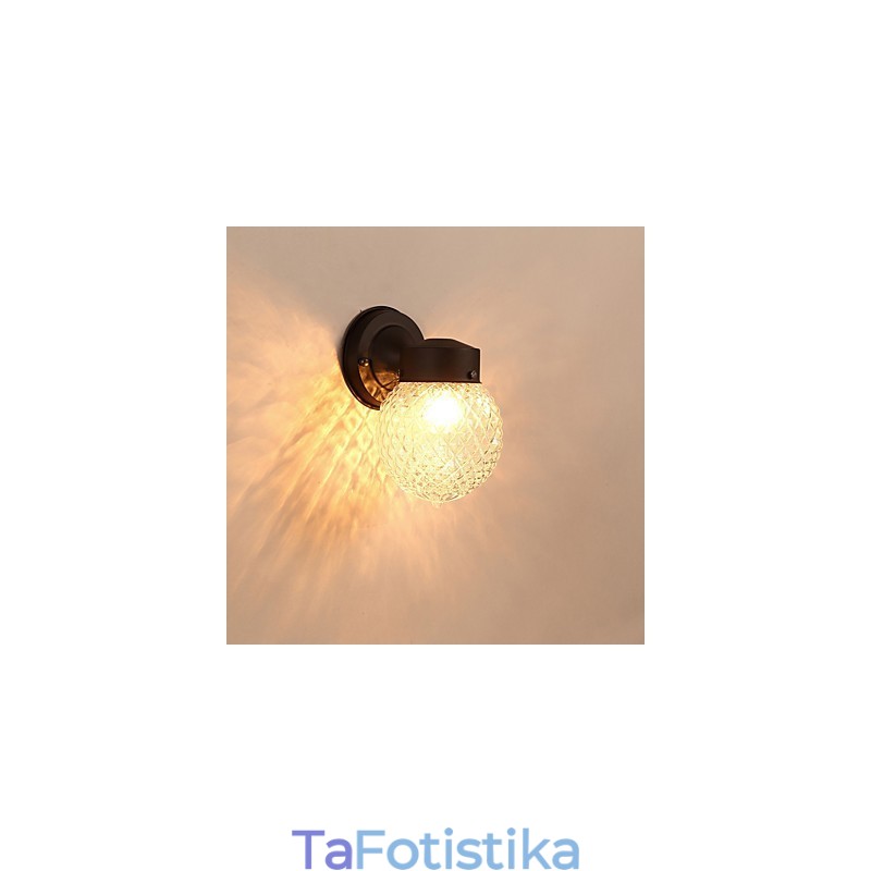 Φωτιστικό τοίχου Μοντέρνο μοντέρνο φινίρισμα μαύρου οξειδίου για απλίκες τοίχου σε μίνι στυλ