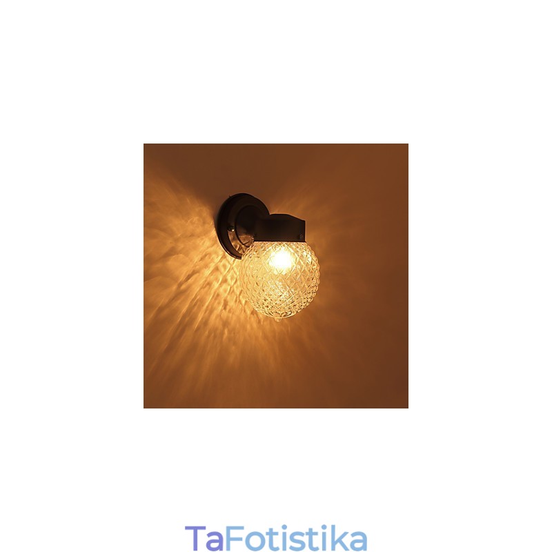 Φωτιστικό τοίχου Μοντέρνο μοντέρνο φινίρισμα μαύρου οξειδίου για απλίκες τοίχου σε μίνι στυλ