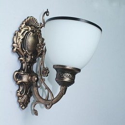 Απλό αμερικάνικο φωτιστικό τοίχου Φωτιστικό κομοδίνου Διακοσμητικό φωτιστικό σαλονιού από σφυρήλατο σίδερο Δημιουργικό επιτοίχιο φωτιστικό ευρωπαϊκού στυλ