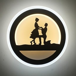 Διακοσμητικό φωτιστικό κομοδίνου Δημιουργικό φωτιστικό σαλονιού Φωτιστικό διαδρόμου Μοντέρνο μινιμαλιστικό φωτιστικό τοίχου