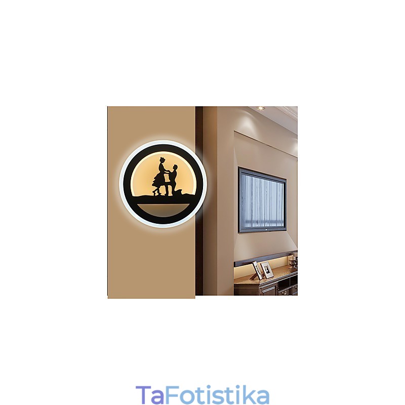 Διακοσμητικό φωτιστικό κομοδίνου Δημιουργικό φωτιστικό σαλονιού Φωτιστικό διαδρόμου Μοντέρνο μινιμαλιστικό φωτιστικό τοίχου
