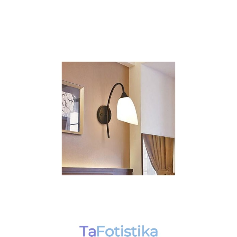 Μαύρο Αμερικανικό Απλό Φωτιστικό Κρεβατοκάμαρας Ψάρεμα Επιτοίχιο Φωτιστικό κομοδίνου