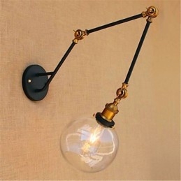 Ρουστίκ Lodge Chrome για Swing Arm Ambient Light Swing Arm Lights Wall Lights
