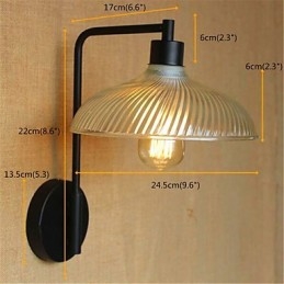 Rustic Lodge Country Black Oxide Finish Χαρακτηριστικό φινιρίσματος για Swing Arm Ambient Light