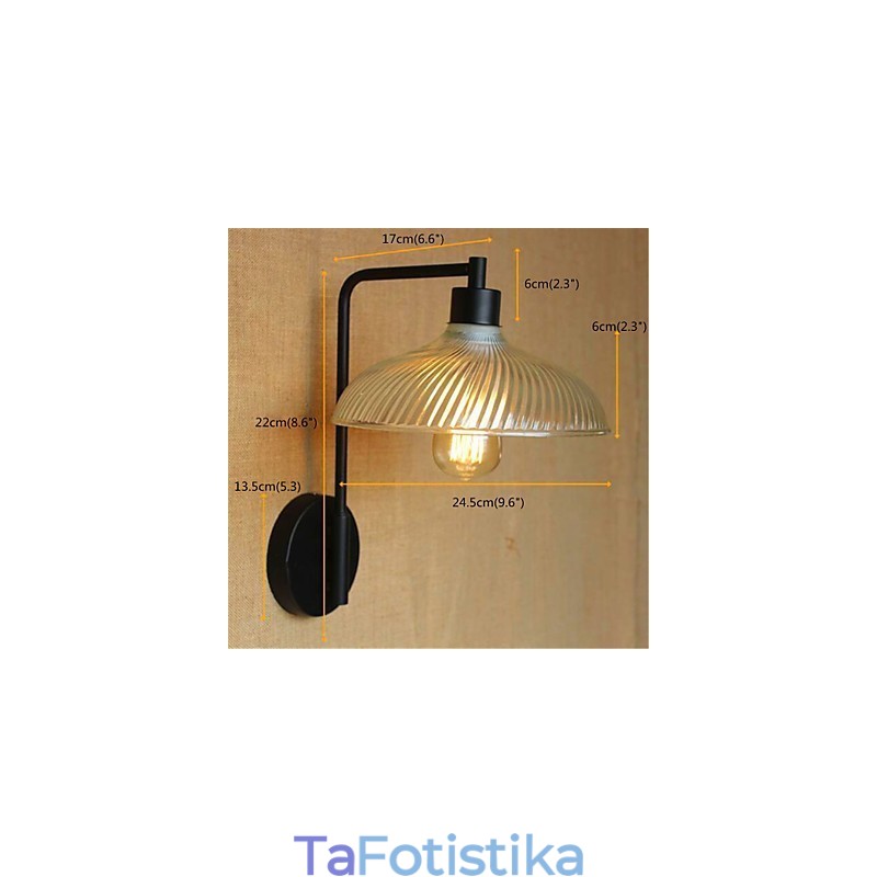Rustic Lodge Country Black Oxide Finish Χαρακτηριστικό φινιρίσματος για Swing Arm Ambient Light