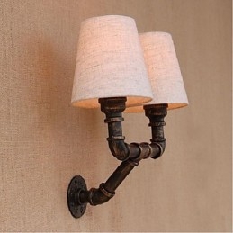 Rustic Lodge Brass Χαρακτηριστικό για Απλίκες Τοίχου Περιβάλλοντος Φωτιστικό τοίχου