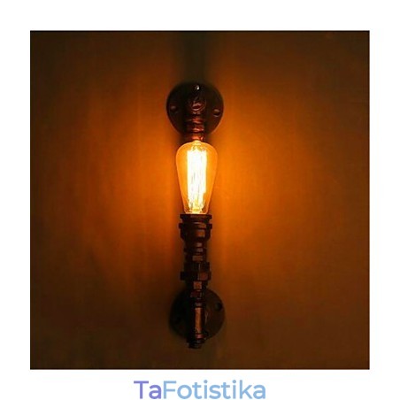 American Retro Loft Industrial Water Alisle Stairs Creative Personality Restaurant Bar Φωτιστικό τοίχου μονής κεφαλής American Retro Loft Industrial Water Alisle Stairs Creative Personality Restaurant Bar Φωτιστικό τοίχου μονής κεφαλής