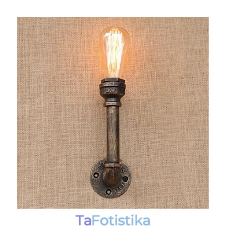 Nostalgia Simple Water Pipe Διακοσμητικό Μικρό Επιτοίχιο Φωτιστικό τοίχου Nostalgia Simple Water Pipe Διακοσμητικό Μικρό Επιτοίχιο Φωτιστικό τοίχου