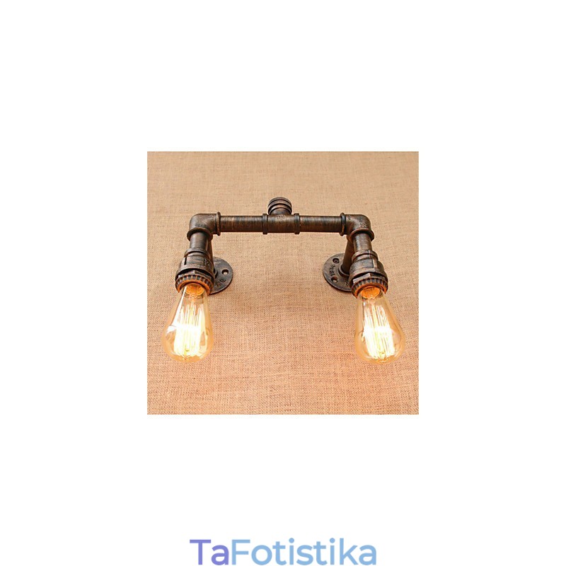 Ρουστίκ Lodge Country Painting Χαρακτηριστικό για Απλίκες Τοίχου Ambient Light Φωτιστικό τοίχου