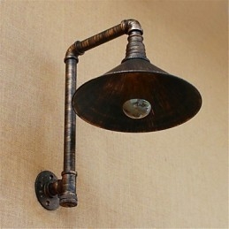 Rustic Lodge Country Antique ορειχάλκινο χαρακτηριστικό για απλίκες τοίχου με φως περιβάλλοντος φωτιστικό τοίχου