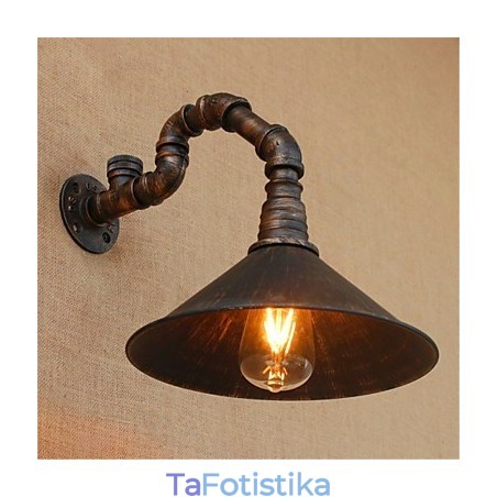 Λειτουργία φινιρίσματος Rustic Lodge Country Black Oxide για Απλίκες τοίχου με φως περιβάλλοντος Λειτουργία φινιρίσματος Rustic Lodge Country Black Oxide για Απλίκες τοίχου με φως περιβάλλοντος