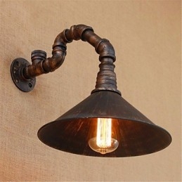 Λειτουργία φινιρίσματος Rustic Lodge Country Black Oxide για Απλίκες τοίχου με φως περιβάλλοντος