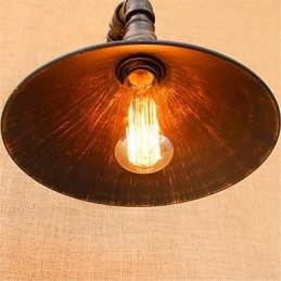 Λειτουργία φινιρίσματος Rustic Lodge Country Black Oxide για Απλίκες τοίχου με φως περιβάλλοντος