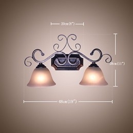 Rustic Lodge Traditional Classic Others Χαρακτηριστικό για Mini Style Downlight Απλίκες τοίχου Φωτιστικό τοίχου