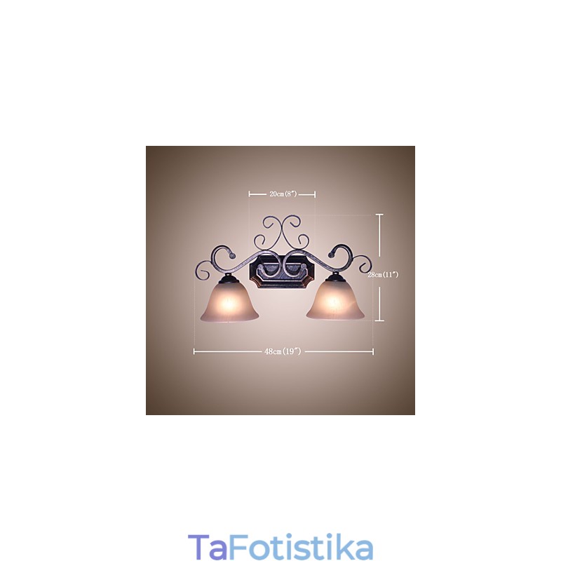 Rustic Lodge Traditional Classic Others Χαρακτηριστικό για Mini Style Downlight Απλίκες τοίχου Φωτιστικό τοίχου