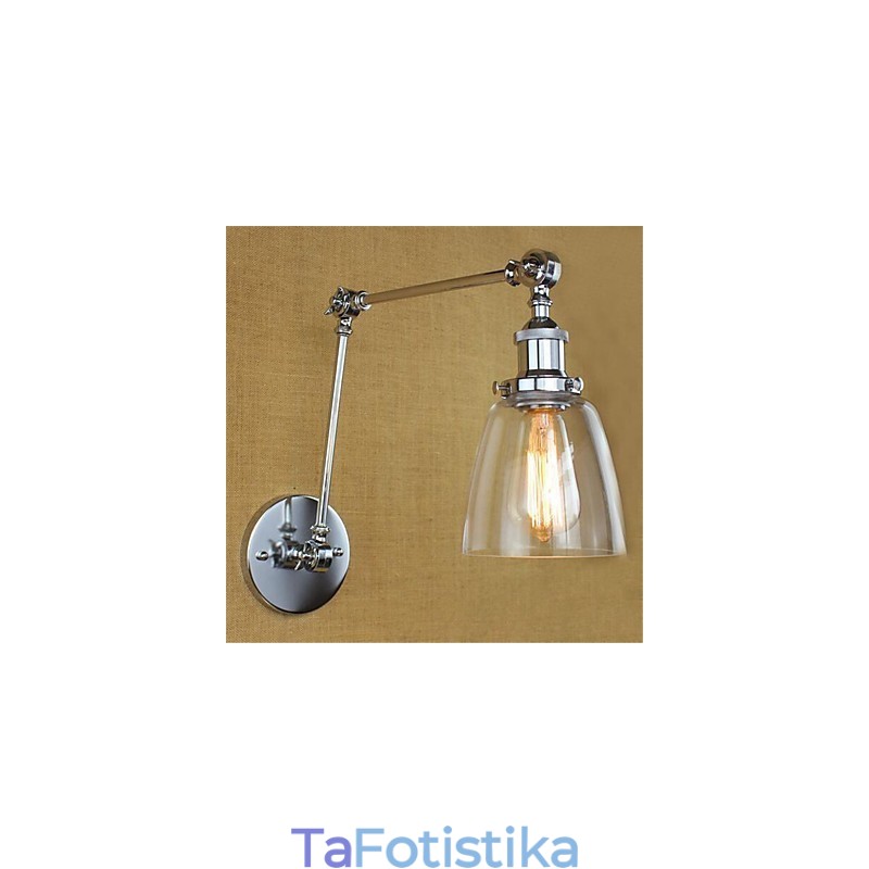 Rustic Lodge Country ρετρό ηλεκτρολυμένο χαρακτηριστικό για ρυθμιζόμενο ύψος και γωνία προστασίας ματιών βραχίονα
