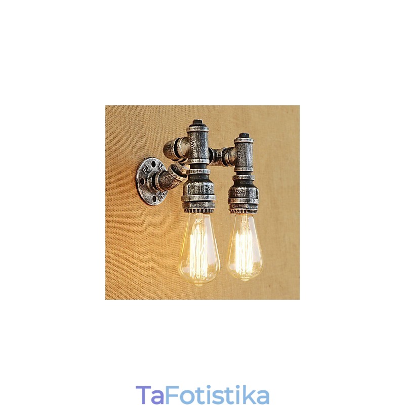 Country Retro Painting χαρακτηριστικό για Swing Arm Ambient Light απλίκες τοίχου Φωτιστικό τοίχου