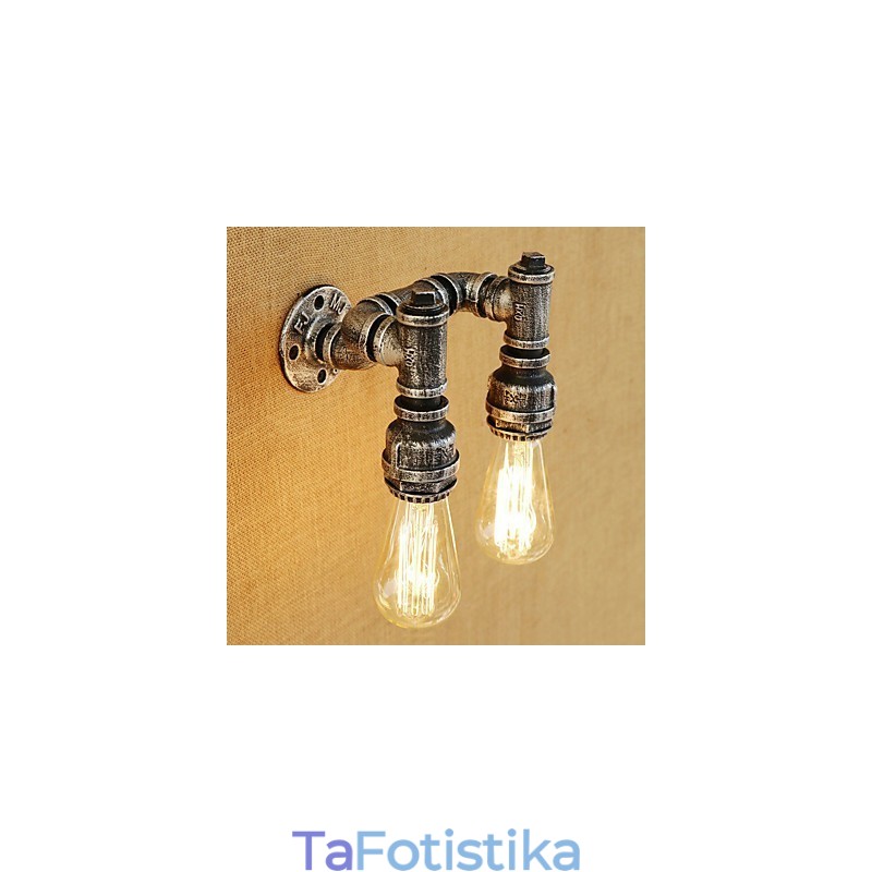 Country Retro Painting χαρακτηριστικό για Swing Arm Ambient Light απλίκες τοίχου Φωτιστικό τοίχου