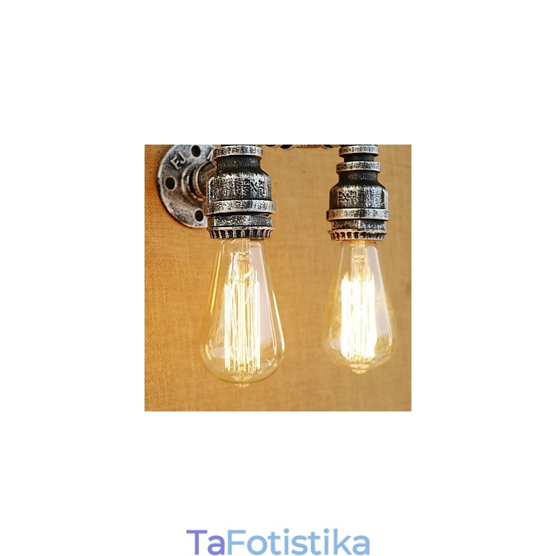 Country Retro Painting χαρακτηριστικό για Swing Arm Ambient Light απλίκες τοίχου Φωτιστικό τοίχου