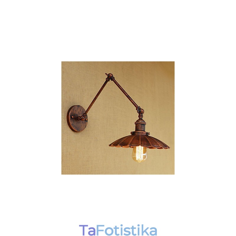 Ρετρό ρουστίκ Lodge Country Painting για Mini Style Swing Arm Ambient Light Swing