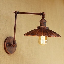 Ρετρό ρουστίκ Lodge Country Painting για Mini Style Swing Arm Ambient Light Swing