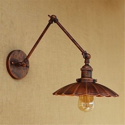 Ρετρό ρουστίκ Lodge Country Painting για Mini Style Swing Arm Ambient Light Swing