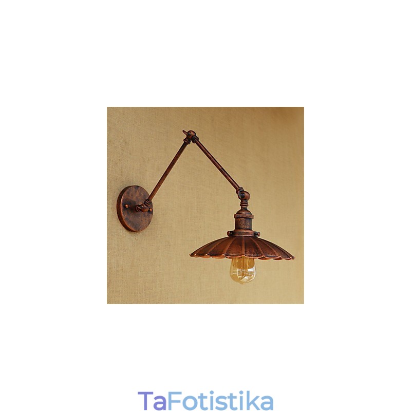 Ρετρό ρουστίκ Lodge Country Painting για Mini Style Swing Arm Ambient Light Swing