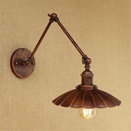 Ρετρό ρουστίκ Lodge Country Painting για Mini Style Swing Arm Ambient Light Swing