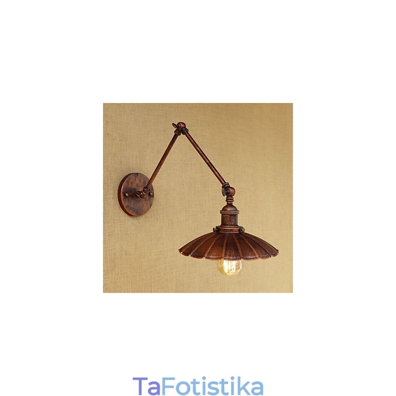 Ρετρό ρουστίκ Lodge Country Painting για Mini Style Swing Arm Ambient Light Swing