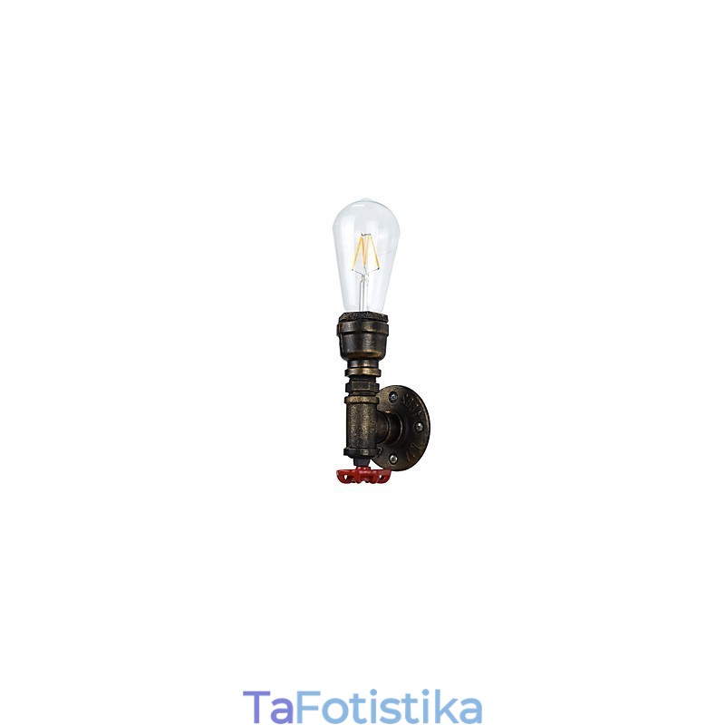 Rustic Lodge Παραδοσιακό Κλασικό Αντίκες Μπρούτζινο Χαρακτηριστικό για Απλίκες Τοίχου Περιβάλλοντος Φωτιστικό τοίχου