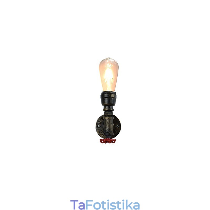 Rustic Lodge Παραδοσιακό Κλασικό Αντίκες Μπρούτζινο Χαρακτηριστικό για Απλίκες Τοίχου Περιβάλλοντος Φωτιστικό τοίχου