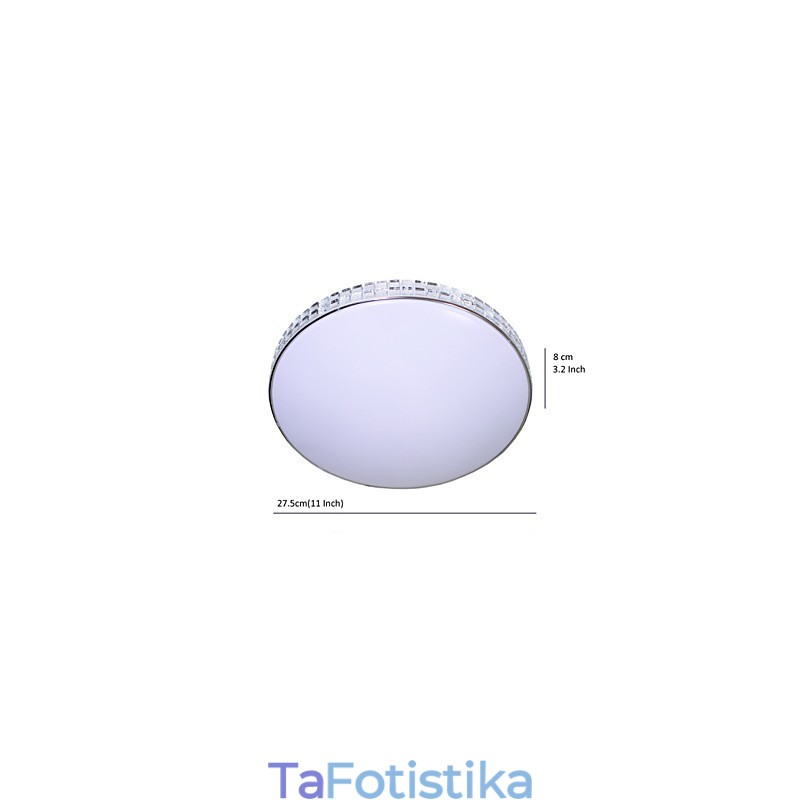 Μοντέρνο Φωτιστικό Οροφής Flush Mount Acrylic Metal Painting 90 Φωτιστικό 265V