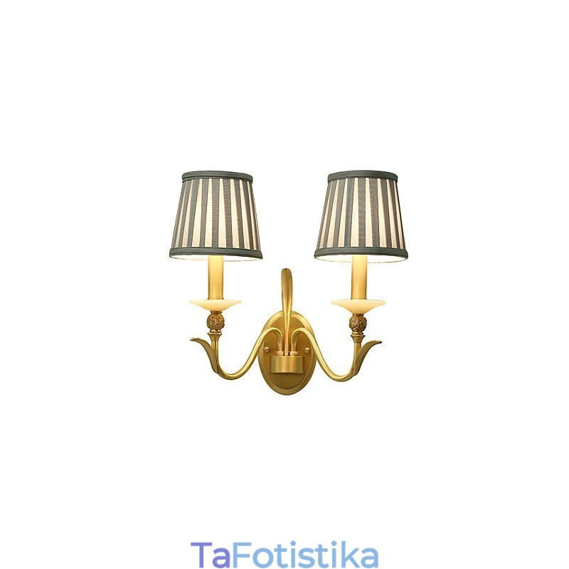 Απλό Country Traditional Classic Brass χαρακτηριστικό για Mini Style Uplight Απλίκες τοίχου Φωτιστικό τοίχου