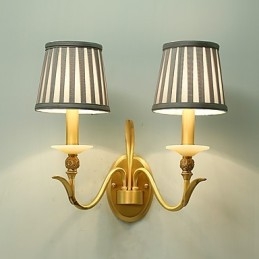 Απλό Country Traditional Classic Brass χαρακτηριστικό για Mini Style Uplight Απλίκες τοίχου Φωτιστικό τοίχου