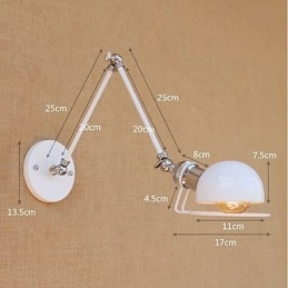 Vintage Country Painting χαρακτηριστικό για Mini Style Swing Arm Eye Protection Ambient Light Swing Arm LightsWall