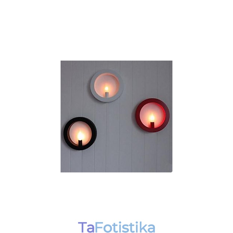 New Iron Art Φωτιστικό τοίχου Χονδρική πώληση στρογγυλού καναπέ σαλονιού Φωτιστικό τοίχου φόντου